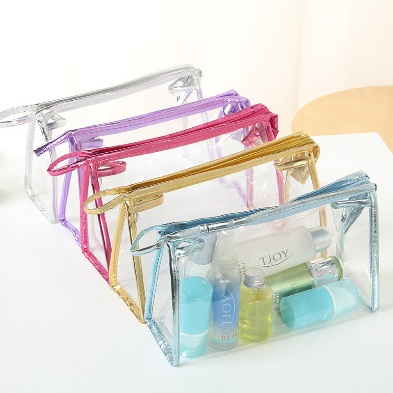 Transparent PVC Makeup Storage Bag With Zipper product image