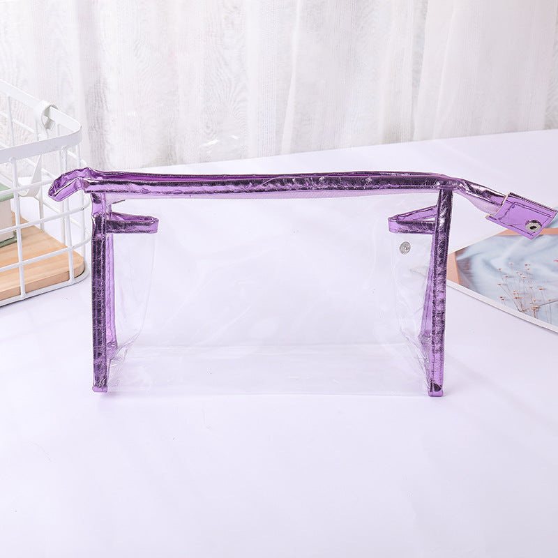 Transparent PVC Makeup Storage Bag With Zipper product image