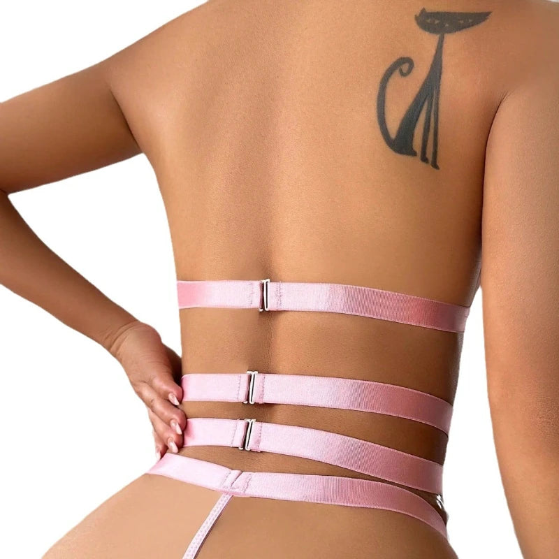 Zenvia Beauty seamless bra and panty set in soft fabric, featuring smooth, comfortable design with minimal seams and a sleek fit.