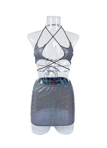 Star Lingerie Skirt Set