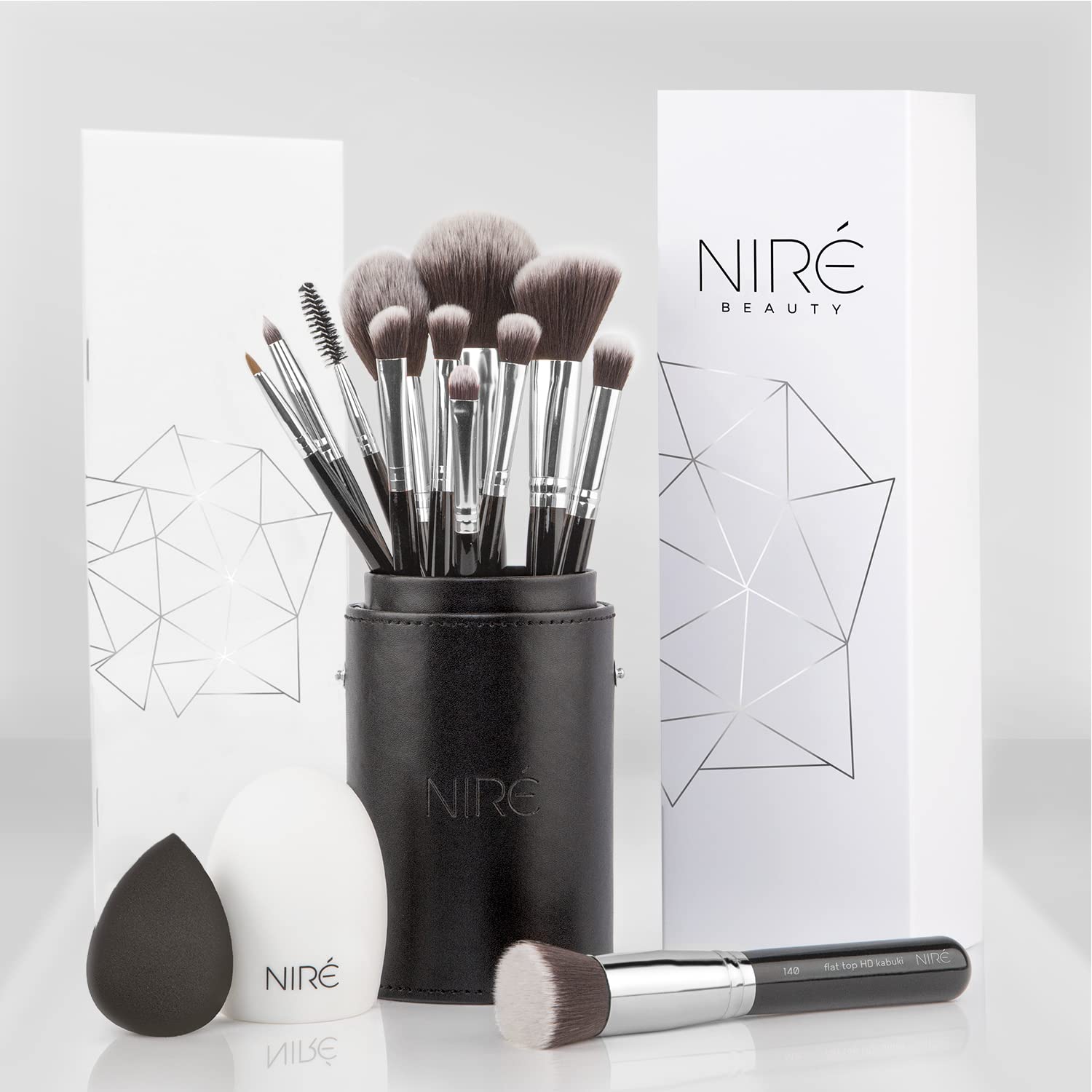 Niré Beauty 15piece Award Winning Professional Makeup Brush Set