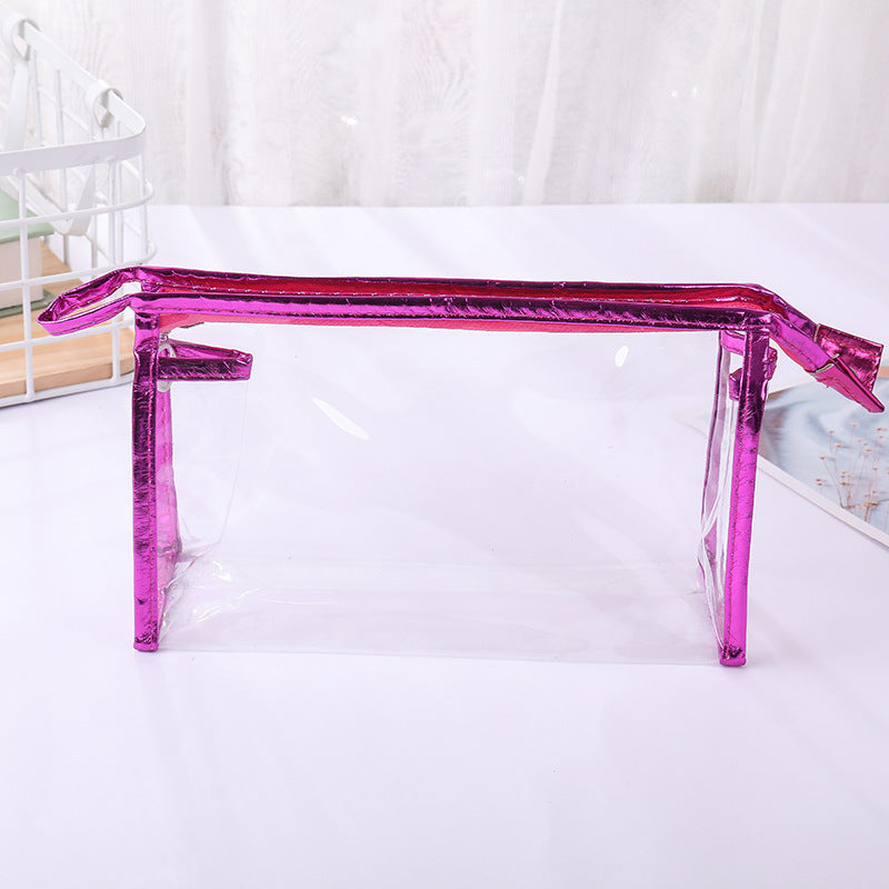 Transparent PVC Makeup Storage Bag With Zipper product image