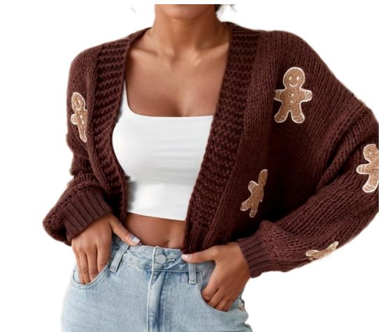 Women's Gingerbread Knit Cardigan – product view 2