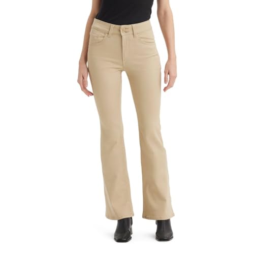 Levis Womens 726 High Rise Flare Western Jeans Safari 27 Regular — product view 1