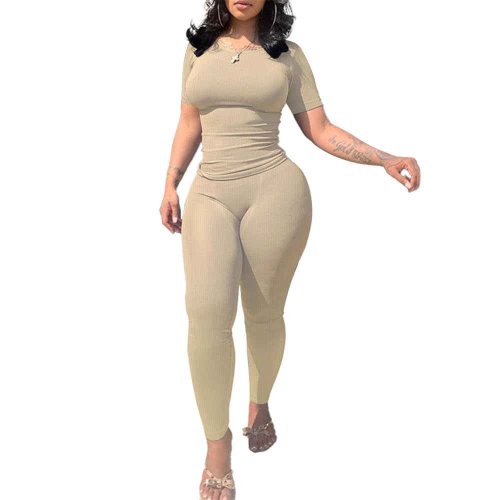 Zenvia Beauty Nimsruc two-piece outfit featuring a stylish crop top and matching high-waisted pants, casual and trendy fashion ensemble.