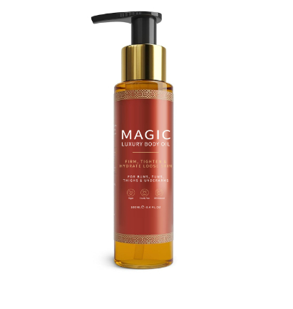Zenvia Beauty Soothing Body Oil Hydration bottle with dropper, smooth and nourishing skincare product for soft skin.