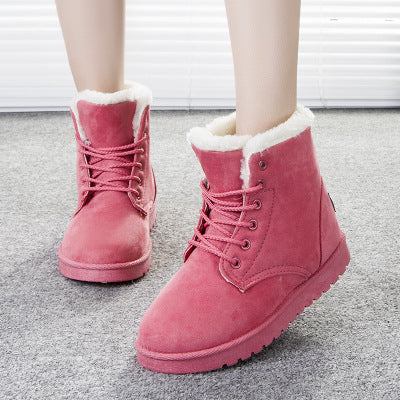 Women's Flat-Heel Round-Toe Snow Boots – product view 13