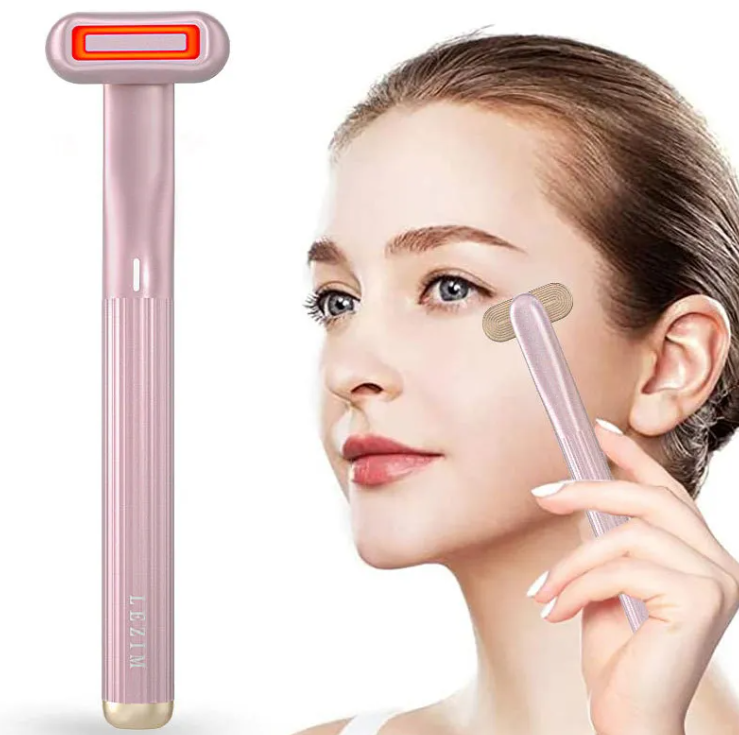 360° Rotary Eye & Face LED Massage Skincare Wand product image
