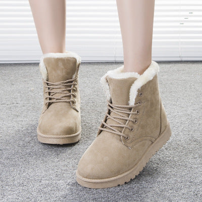 Women's Flat-Heel Round-Toe Snow Boots – product view 22