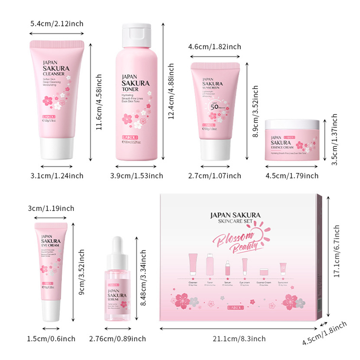 Japan Sakura Skincare Gift Set product image