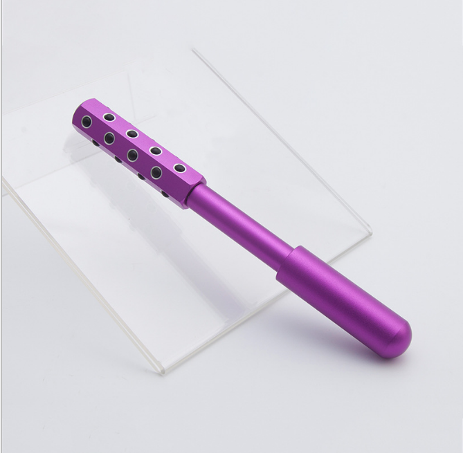Zenvia Beauty Stick beauty device and massager with a sleek design, used for facial skincare and relaxation.