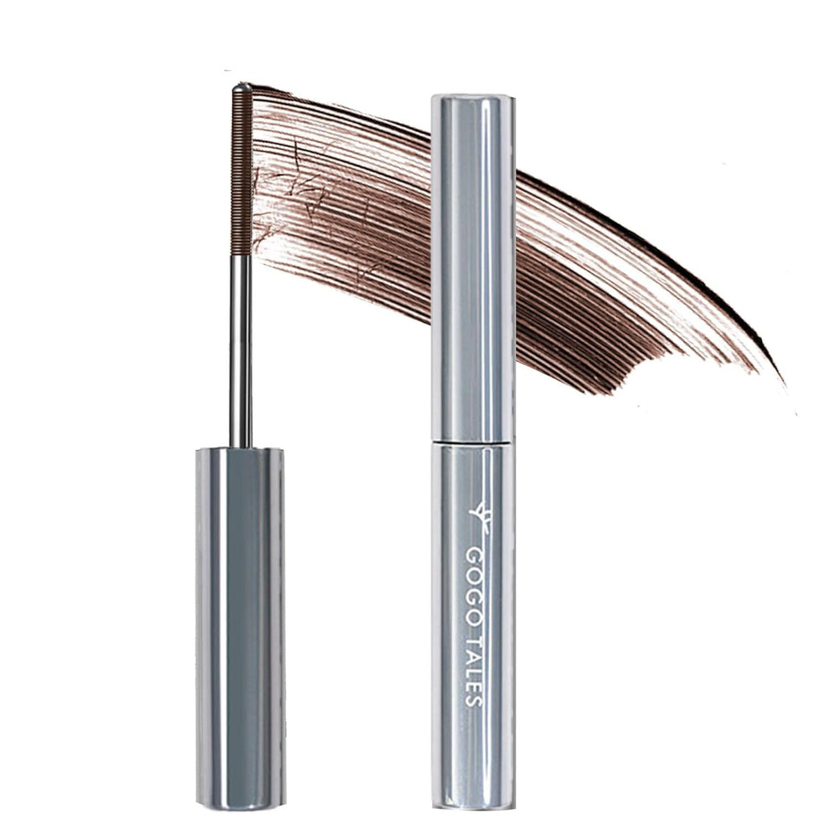 Washable Metal Mascara Silver Wand Mascara Spiral Metal Brush
