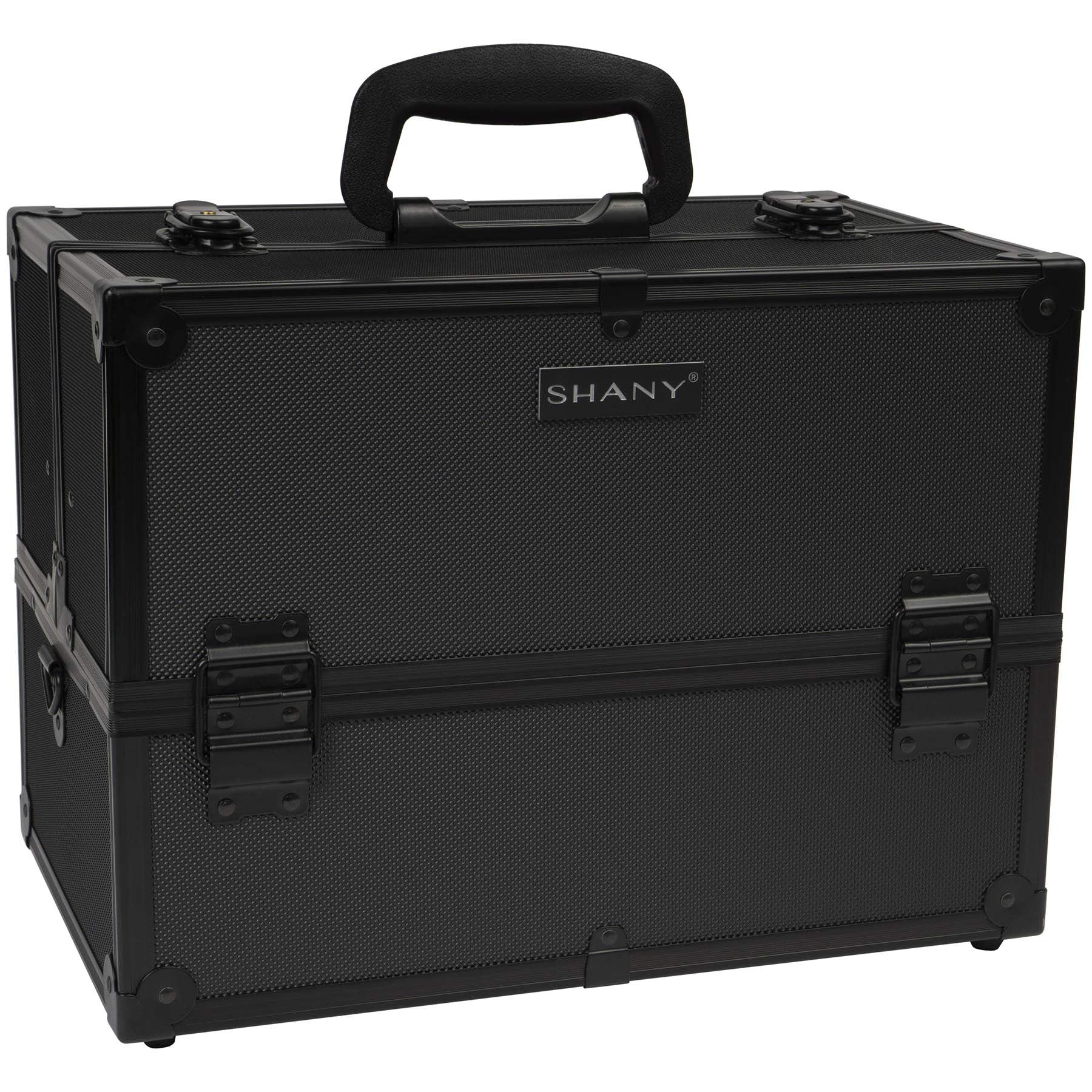 SHANY Essential Pro Makeup Train Case Cosmetic Box Portable Makeup