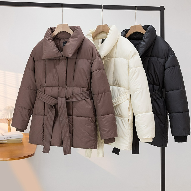 Women's Quilted Mid-Length Puffer Jacket – product view 2