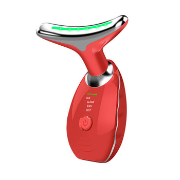ZenviaBeauty Facial Massager™ in sleek design with rounded massage heads for facial skin rejuvenation and relaxation.
