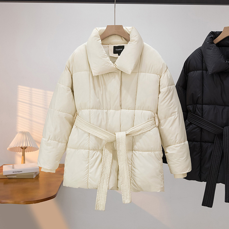 Women's Quilted Mid-Length Puffer Jacket – product view 15