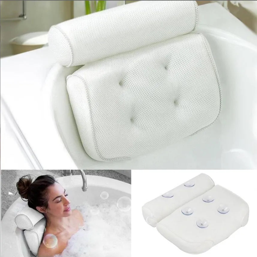 Mesh Spa Bath Pillow – product view 3