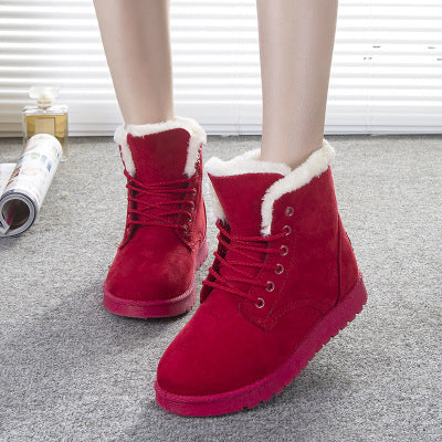 Women's Flat-Heel Round-Toe Snow Boots – product view 28