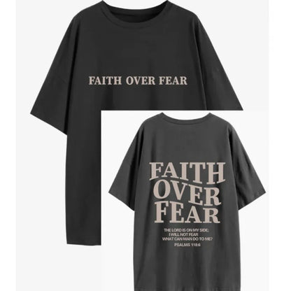 Letter Print Loose T-Shirt