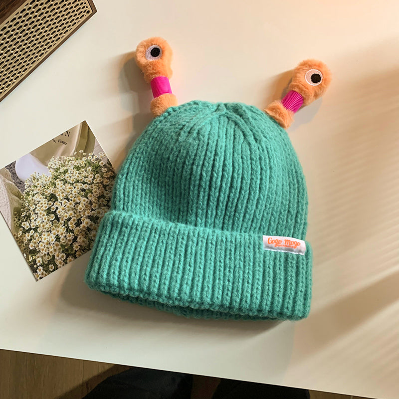 Women's Frog Knit Beanie – product view 5