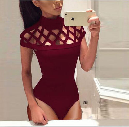 Women's Floral Ripped One-Piece Jumpsuit