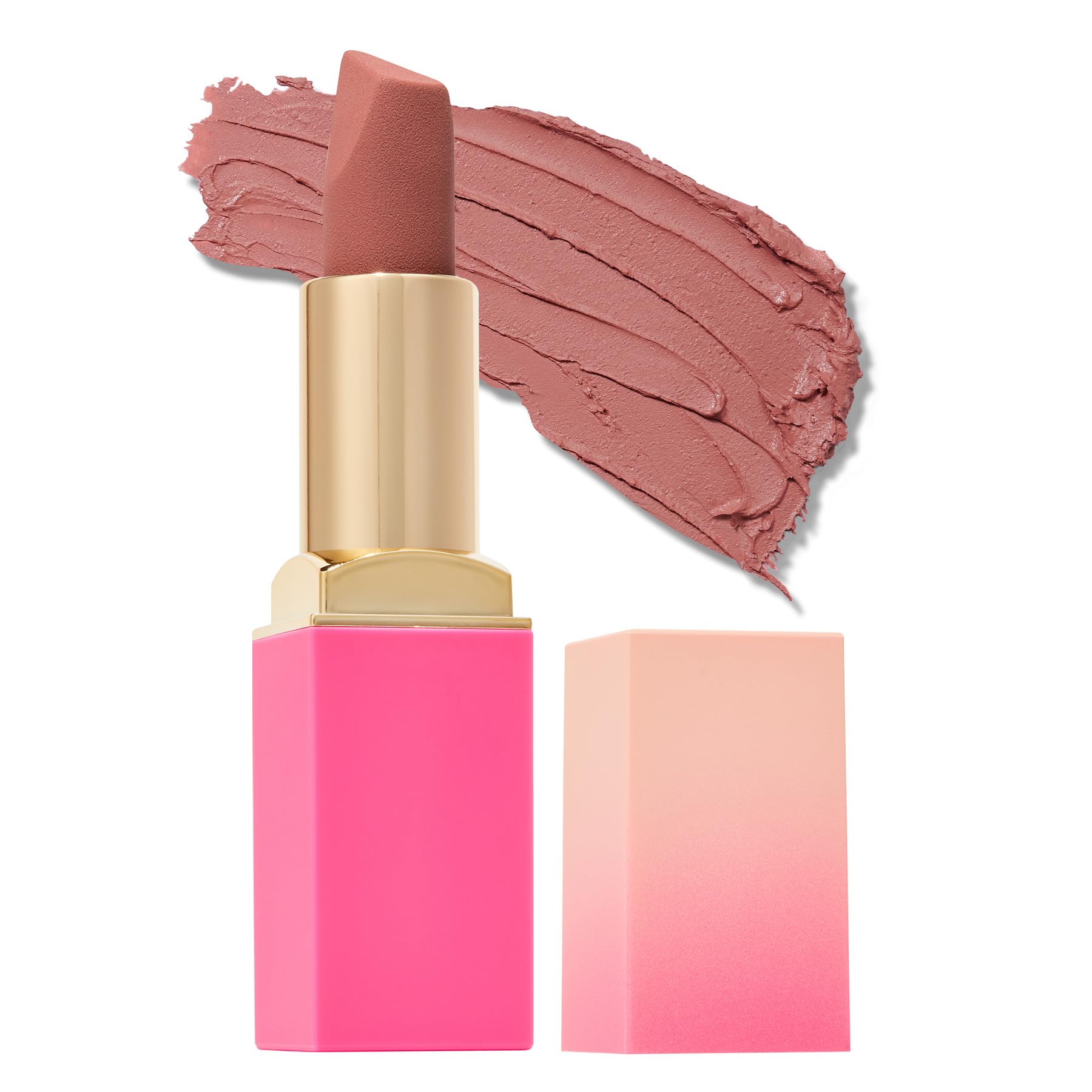 Zenvia Beauty Juvia's Place Nude Matte Lipstick in a sleek tube, featuring a smooth nude matte finish for lips.