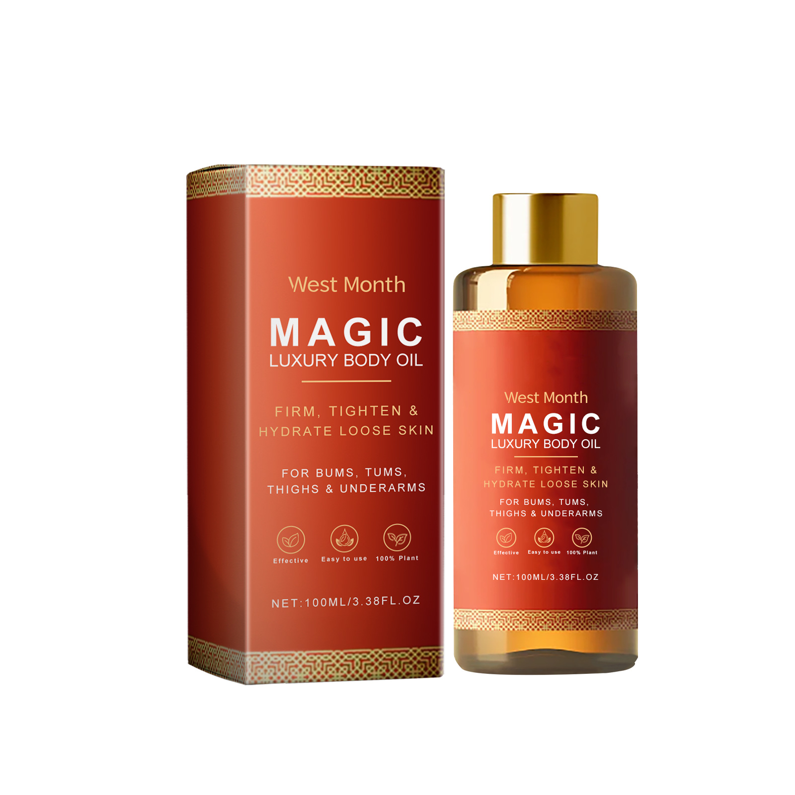 Zenvia Beauty Soothing Body Oil with hydration, featuring a sleek bottle and a gentle, nourishing formula for soft skin.